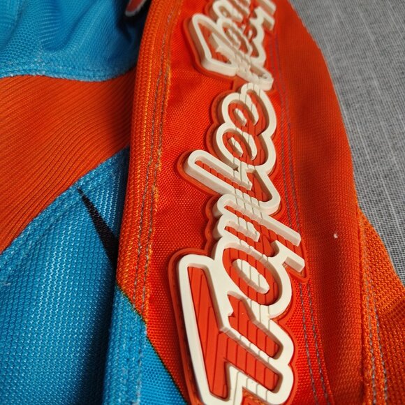 Troy Lee Designs Pants Orange Blue GP Pro Motocross MX Motorcycle Racing Adult - Picture 13 of 13